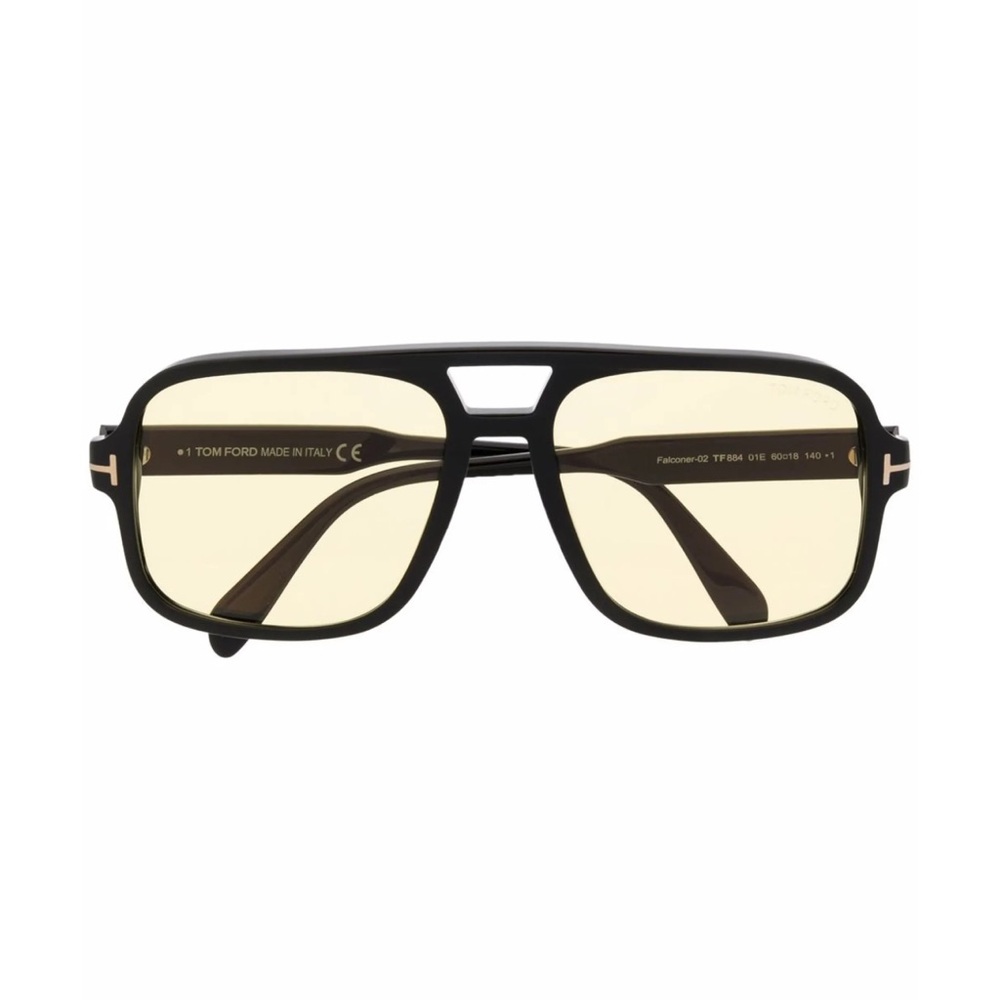 TOM FORD Eyewear tinted pilot-frame sunglasses
